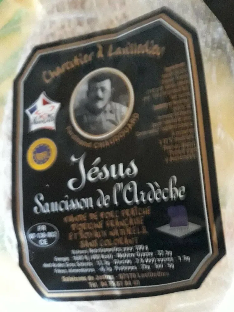 Jésus Saucisson de l’Ardèche