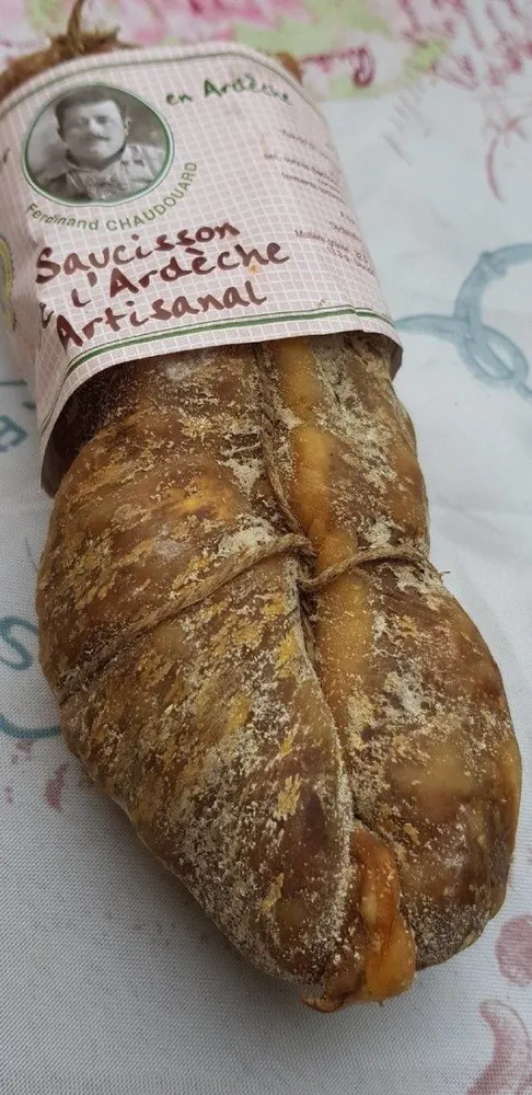 Saucisson bride de l Ardèche artisanal