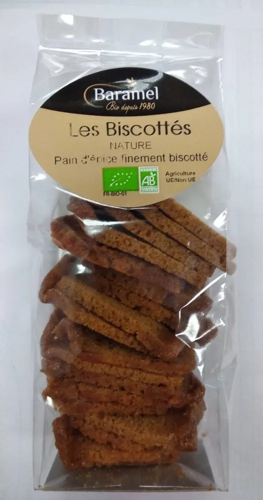 Pain d'épice biscotté
