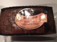 Pain d'Epice Gingembre, Pistache et Citron