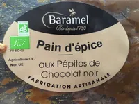 Pains d'épice aux pépites de chocolat noir