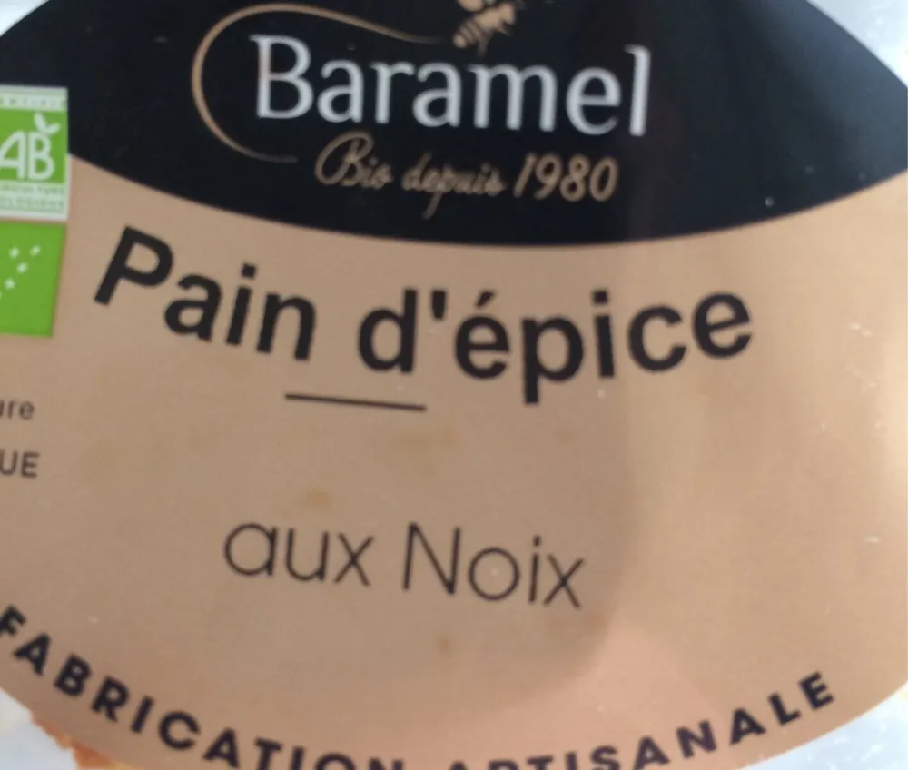 Pain d'épice aux noix