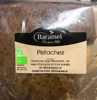 Financier pistache