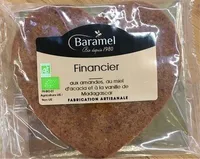 Financier aux amandes et au miel d'acacia