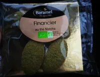 Financier au thé matcha