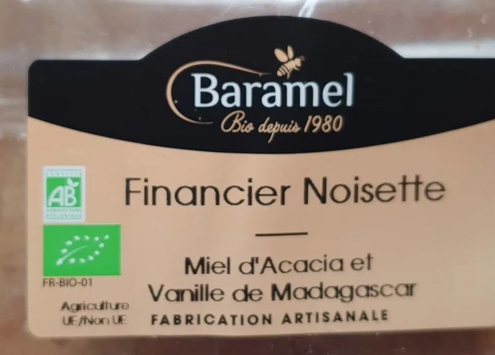 Financier noisette