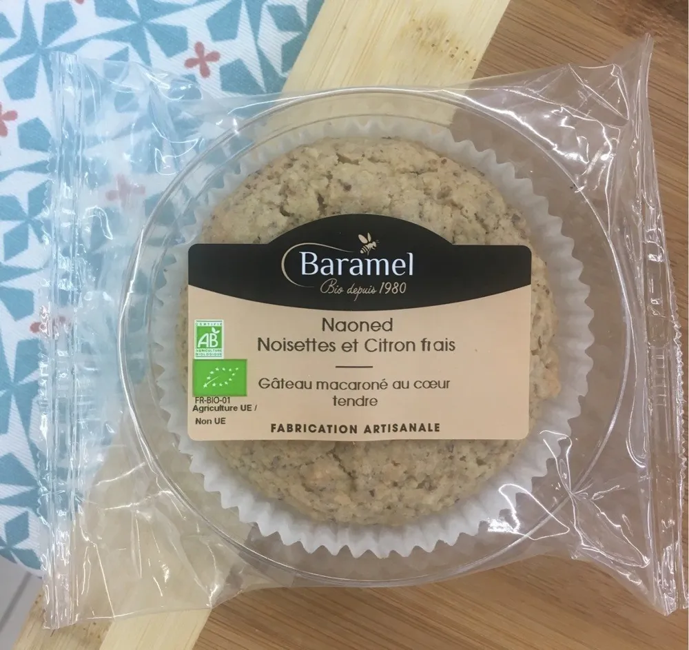 Naoned Noisettes et Citron frais 90g