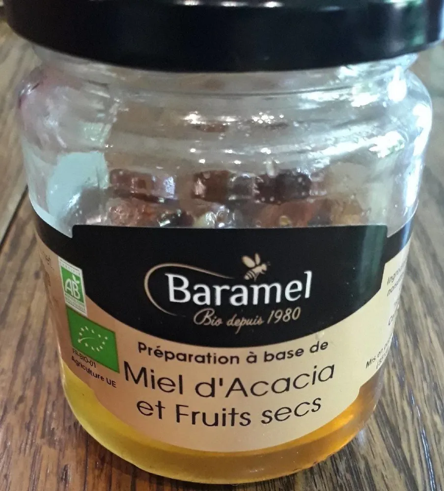 Miel d'Acacia et Fruits secs