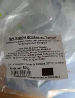 Noix de cajou grillées au Tamari