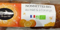 Nonnettes bio au miel et à l’orange