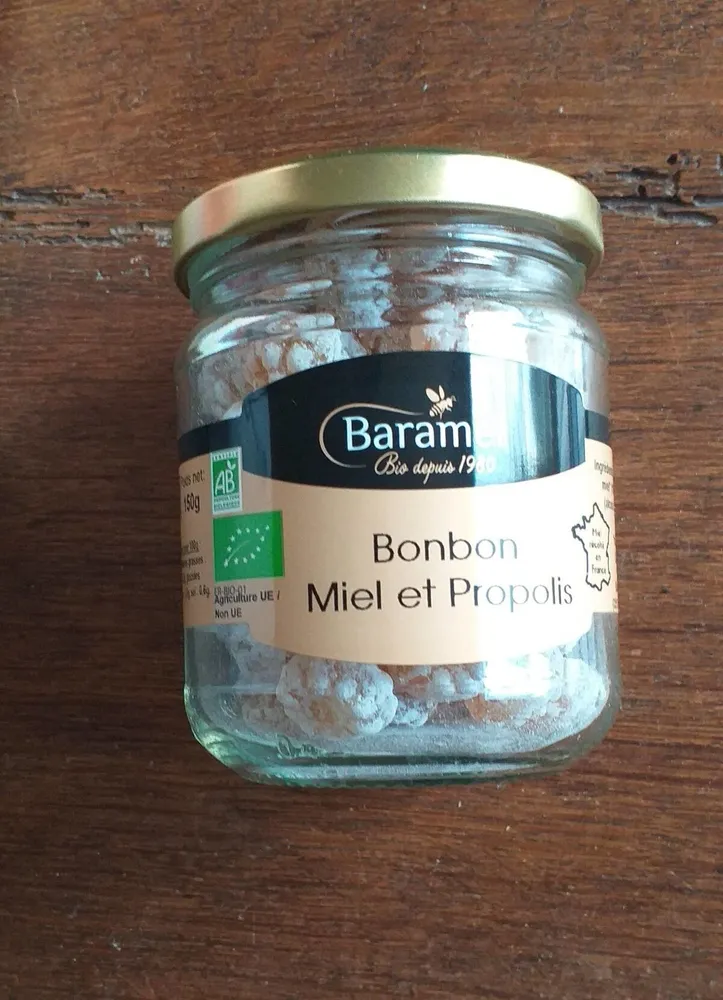 Bonbon miel et propolis