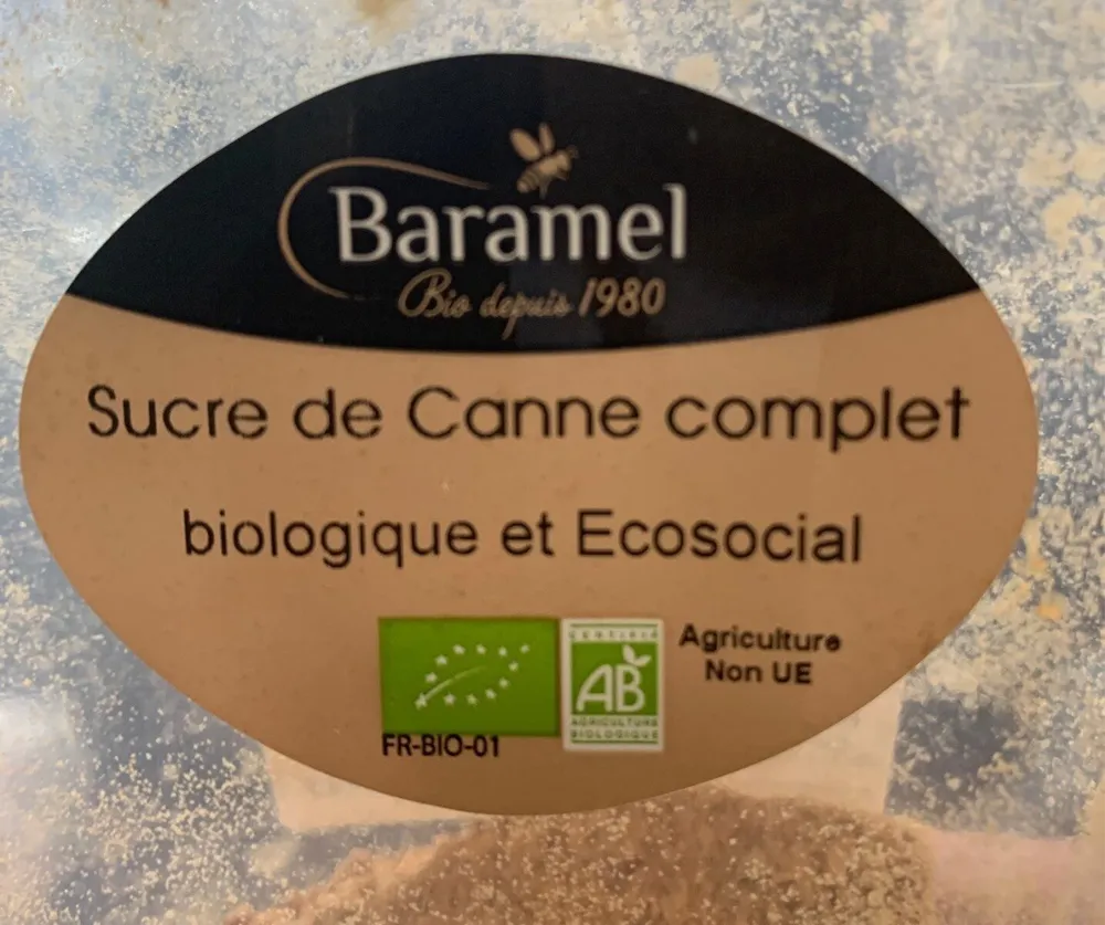 Sucre de canne complet