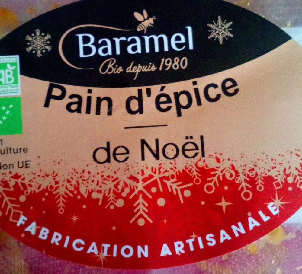 Pain d'épice de Noël