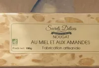 Nougat miel et amandes