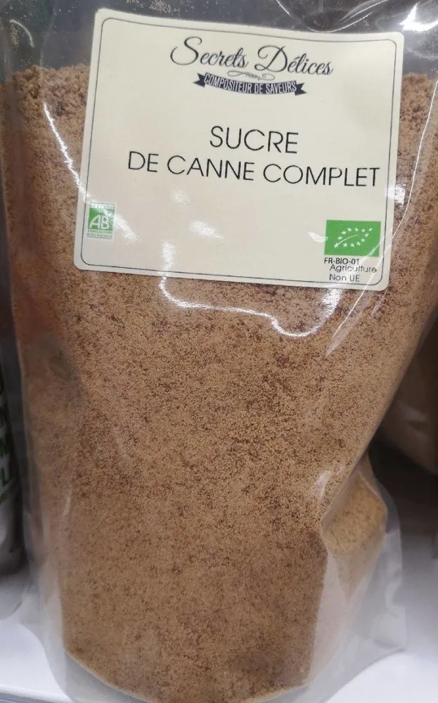 Sucre de canne complet