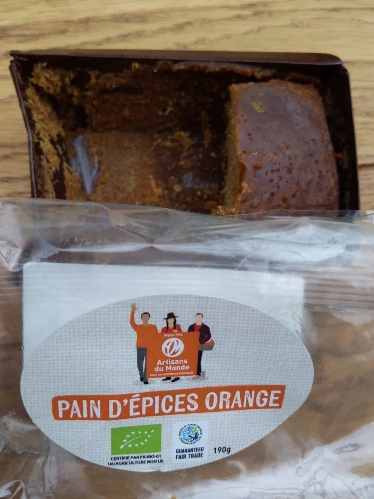 Pain d'épices orange