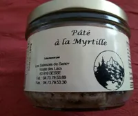 Pâté à la myrtille