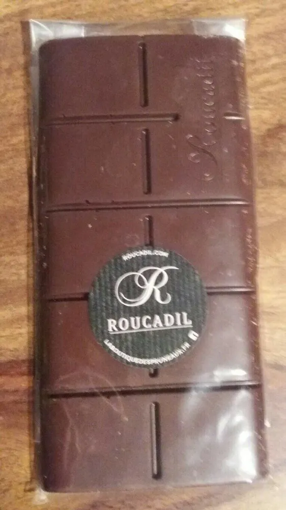 Tablette chocolat noir sans sucre 65%