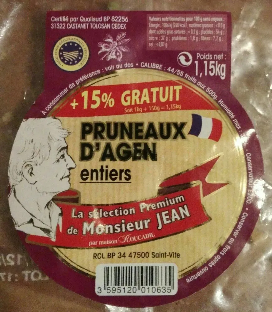 Pruneaux d' Agen entiers