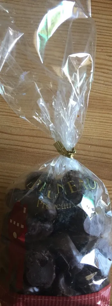 Pruneaux enrobés de chocolat noir