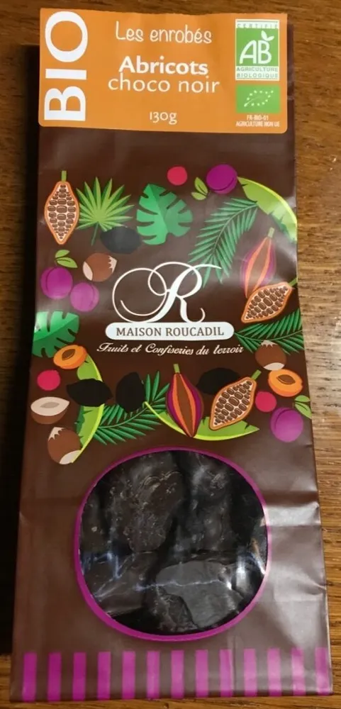 Abricots choco noir