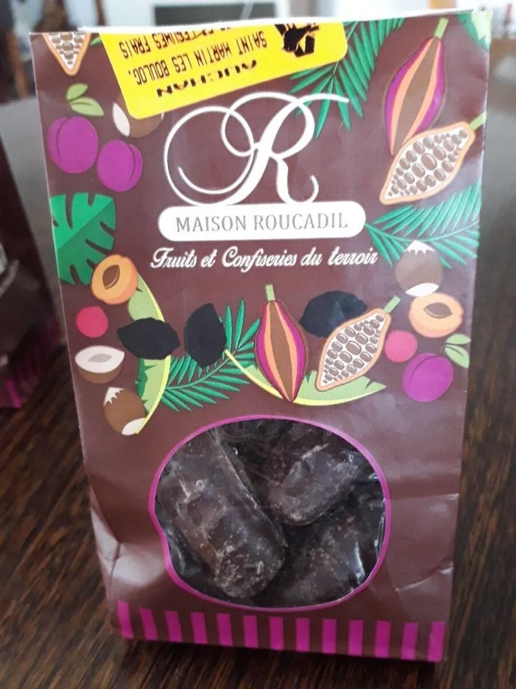 Les enrobés dattes choco noir