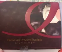 Pruneaux d'Agen enrobés de chocolat fin