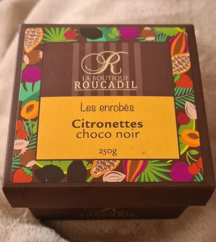 Citronettes choco noir