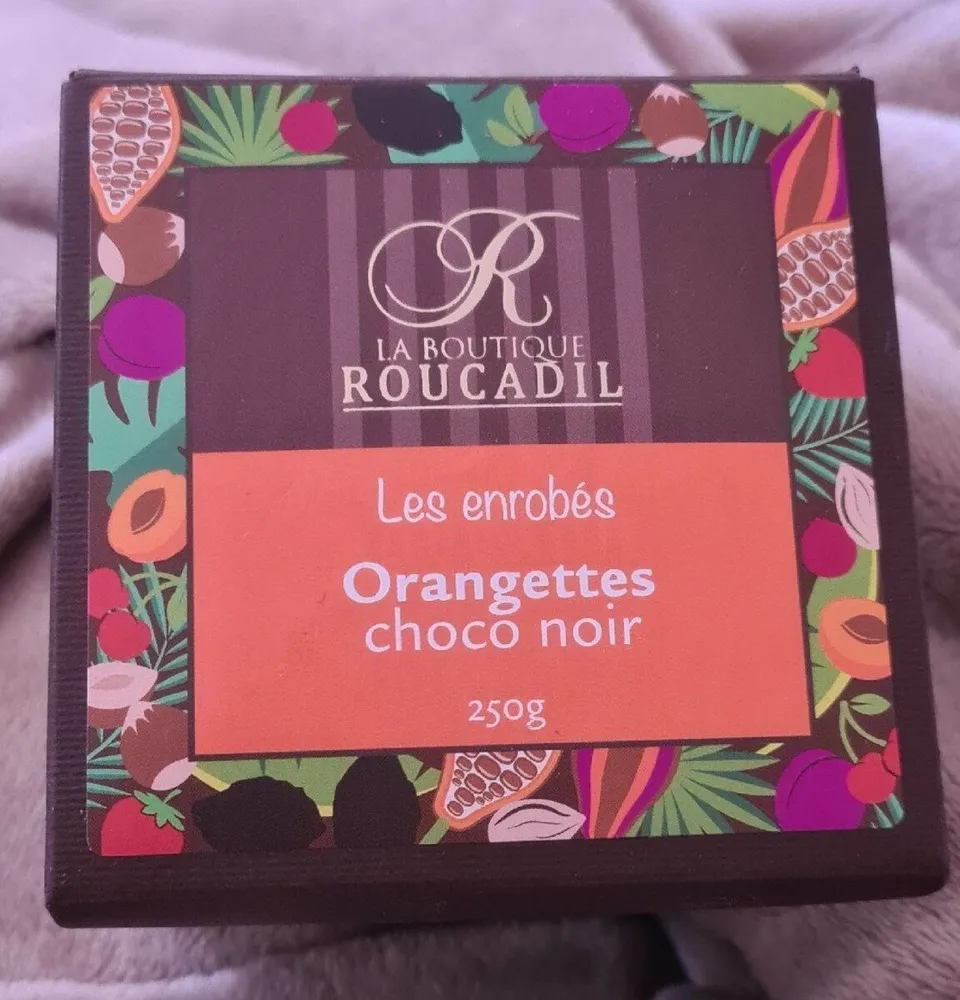 Orangettes choco noir