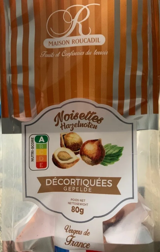 Noisettes Décortiquées