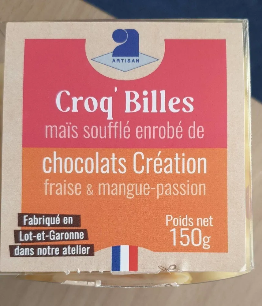 Billes de cereale enrobées de chocolat