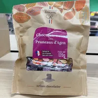Chocolat noir aux pruneaux d’agen