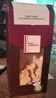 Granit blanc aux amandes caramélisées