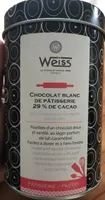 Chocolat blanc de patisserie