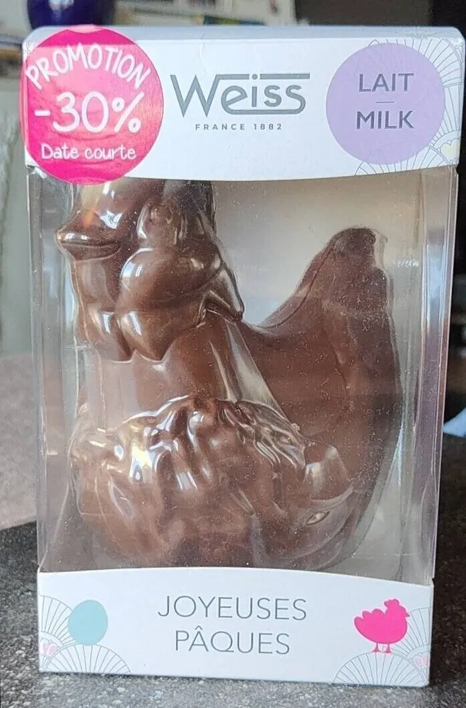 Poule Cocotte Lait 15 cm