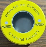 Perles De Citron Confit Enrobé De Chocolat Noir