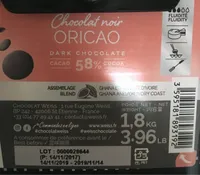 Chocolat Weiss oricao