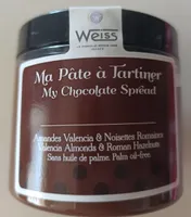 Ma pâte a tartiner amandes noisettes