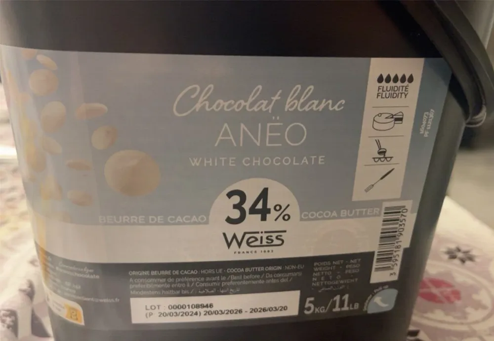 Sauce chocolat blanc maison