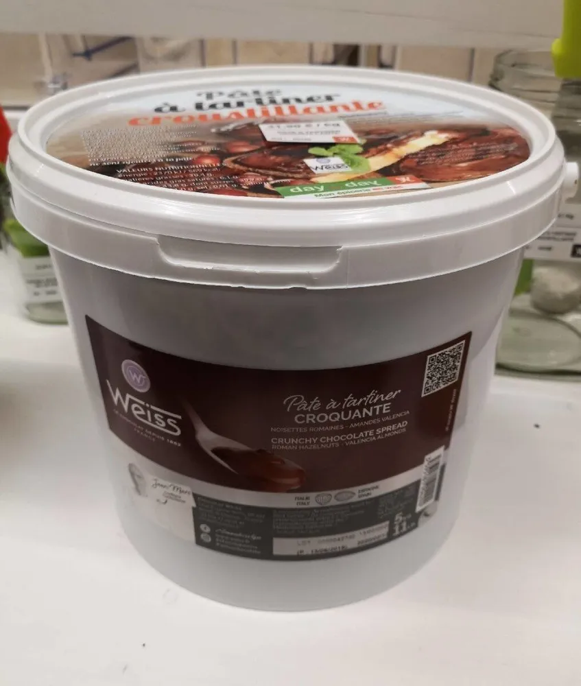 Pâte à tartiner croustillante