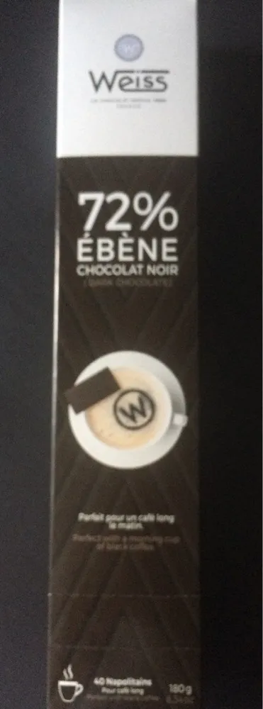 72% Eben Chocolat Noir