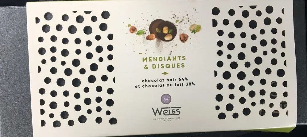 Mendiants et disques