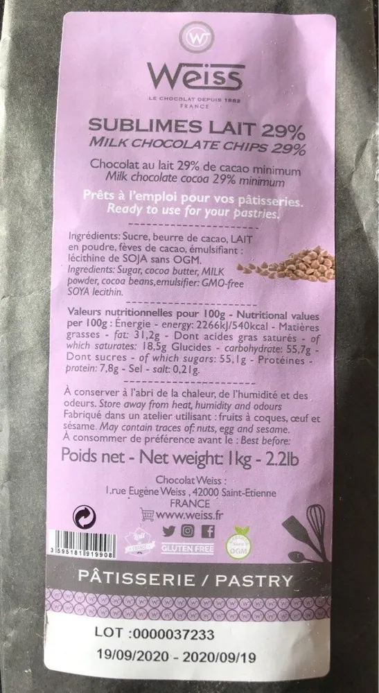 SUBLIME LAIT