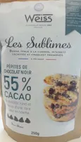 Les sublimes - Pépites de chocolat noir 55 % cacao