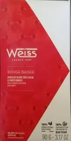 Chocolat blanc rouge baiser 29% de cacao et fruits rouges