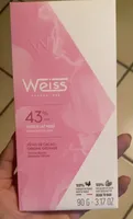 Tablette chocolat 43% cacao