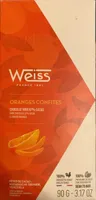 Chocolat Noir 67% Cacao Oranges Confites