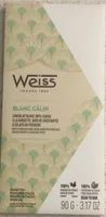 Tablette de chocolat Blanc Calin Oryola 30%