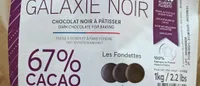 Chocolat Noir à Pâtisser Galaxie Noir