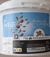 Chocolat au lait Lait suprême